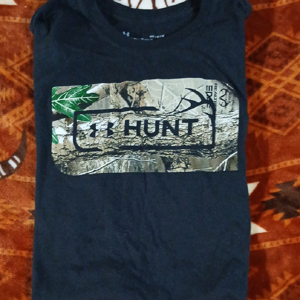 Under Armour Kids Camo Graphic T-Shirt - Black